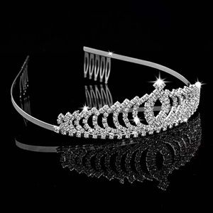 3/$25 Vofler Silver Tone Rhinestone Tiara